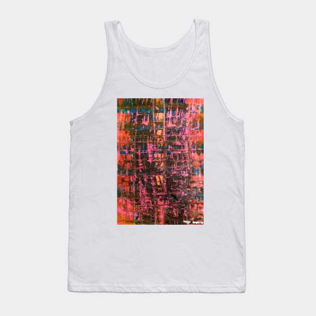 Scrambled by Margo Humphries Tank Top by Margo Humphries Art